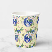 Italienisches Muster für Wasserfarben Pappbecher (Links)