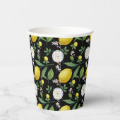 Italienisches Muster für Wasserfarben Pappbecher (Rechts)