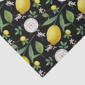 Italienisches Muster für Wasserfarben Seidenpapier (Detail)