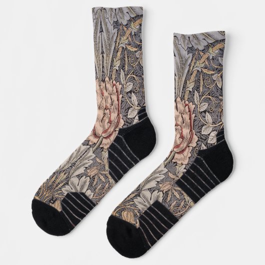 Italienisches Muster traditioneller Design Art Socken (Links)