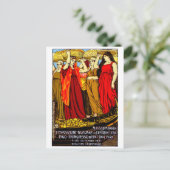 Italienisches Obstbauernposter 1927 Postkarte (Stehend Vorderseite)