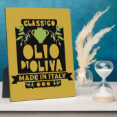 Italienisches Olivenöl Kochen Fotoplatte (Seite)