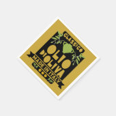 Italienisches Olivenöl Kochen Serviette (Ecke)