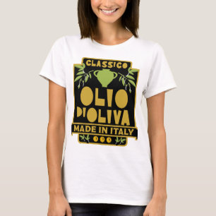 Italienisches Olivenöl Kochen T-Shirt