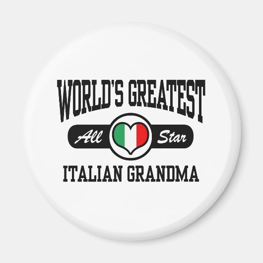 Italienisches Oma Magnet (Vorne)
