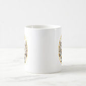 Italienisches Paar auf Roller Kaffeetasse (Mittel)