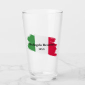 Italienisches Party Glas (Vorderseite)