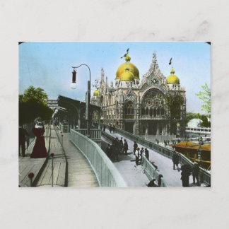 Italienisches Pavillon, Paris, Frankreich Post Car Postkarte