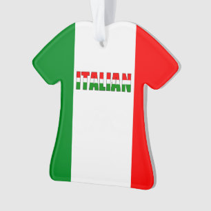 Italienisches personalisiertes ornament