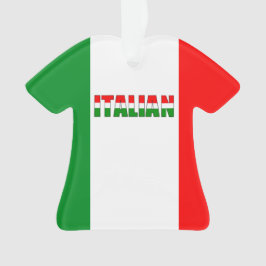 Italienisches personalisiertes ornament