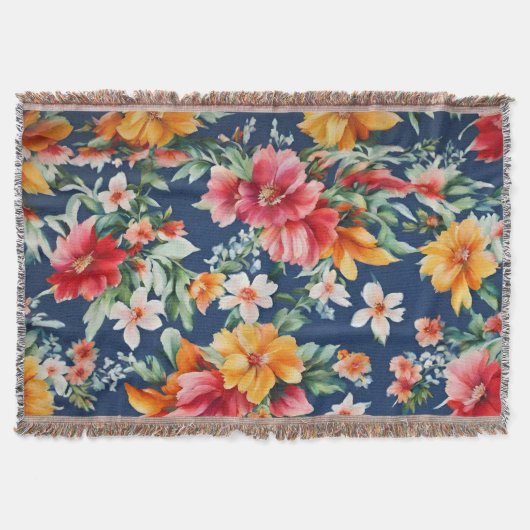 Italienisches Phantastisches Sommerlicht-Blumenmus Decke (Vorderseite)