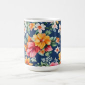 Italienisches Phantastisches Sommerlicht-Blumenmus Kaffeetasse (Mittel)