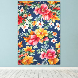 Italienisches Phantastisches Sommerlicht-Blumenmus Leinwanddruck