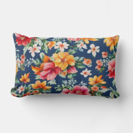 Italienisches Phantastisches Sommerlicht-Blumenmus Lendenkissen