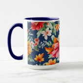 Italienisches Phantastisches Sommerlicht-Blumenmus Tasse (Links)