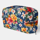 Italienisches Phantastisches Sommerlicht-Blumenmus Waschbeutel (Rechte Ecke)