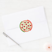 Italienisches Pizza Party Stickers (Umschlag)
