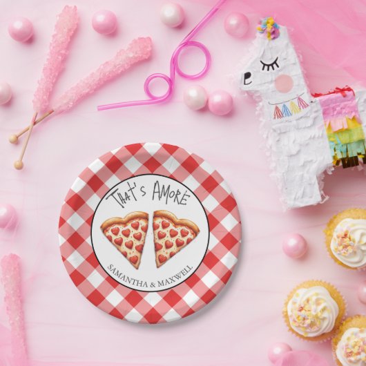 Italienisches Pizza Party Tableware Pappteller (Party)