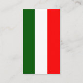 Italienisches Pizza Pepperoni-Geschäft oder Restau Visitenkarte (Rückseite)