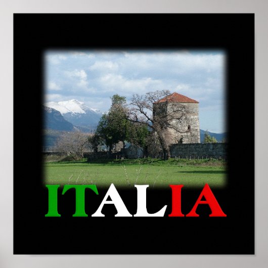 Italienisches Poster (Vorne)