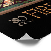 Italienisches Poster (Ecke)