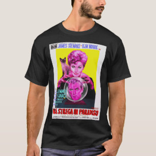 Italienisches Poster aus Glockenbuch und Kerze  T-Shirt