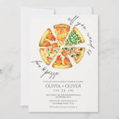 Italienisches Probe-Dinner Einladung (Vorderseite)