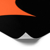 Italienisches Prosecco Schaumwein Poster (Ecke)