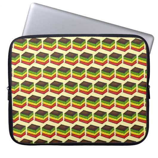 Italienisches Rainbow Seven Layer Weihnachten Weih Laptopschutzhülle (Vorderseite)