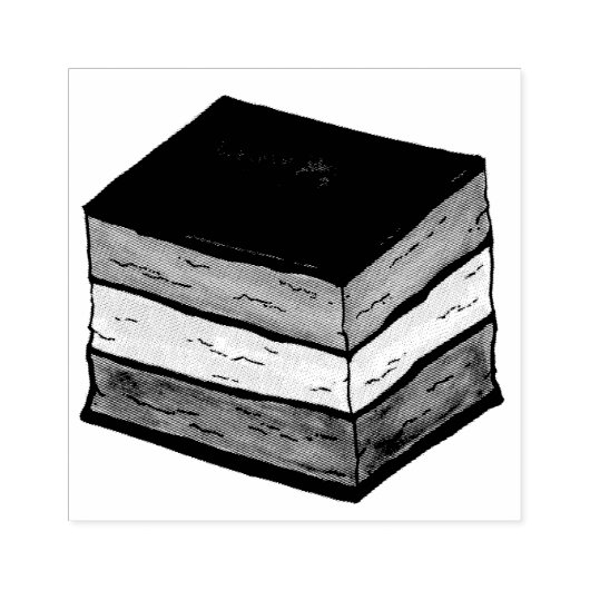 Italienisches Rainbow Sieben Schicht Weihnachtskoh Gummistempel (Prägung)