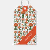 Italienisches Ranunculus Geschenkanhänger (Rückseite)