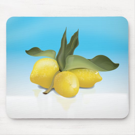 Italienisches Reiseplakat Mousepad (Vorne)