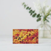 Italienisches Restaurant Business Cards Visitenkarte (Stehend Vorderseite)