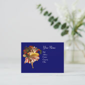 ITALIENISCHES RESTAURANT, KÜCHE UND TOMATEN VISITENKARTE (Stehend Vorderseite)