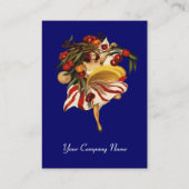 ITALIENISCHES RESTAURANT, KÜCHE UND TOMATEN VISITENKARTE (Rückseite)