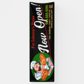 Italienisches Restaurant Pizzeria Pizza JETZT GEÖF Banner (Vertikal)