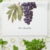 Italienisches rote Trauben-Geschirrtuch Geschirrtuch (Gefaltet)