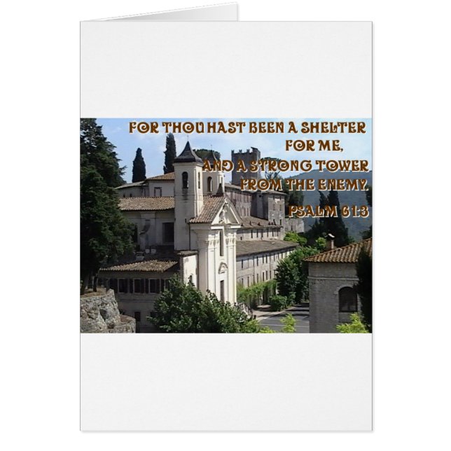 Italienisches Schloss in Mandela, Italien (Vorne)