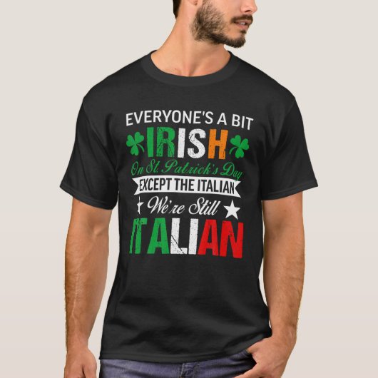 Italienisches Shirt Wir sind immer noch Italiener  (Vorderseite)
