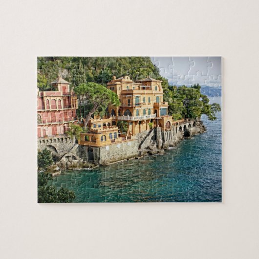 Italienisches Sommerhaus - 8x10 - 110 Stk. Puzzle (Horizontal)