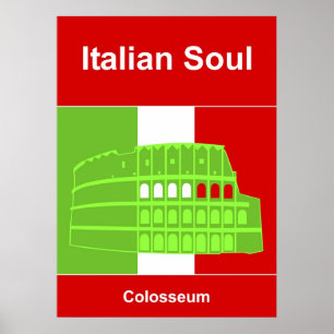 Italienisches Soul Poster