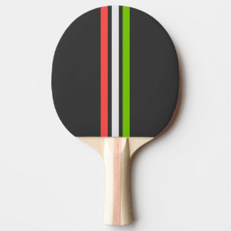 Italienisches Sport-Streifen-Ping-Pong-Schläger Tischtennis Schläger