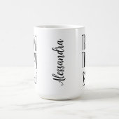Italienisches Sprichwort Troppo Bella Kaffeetasse (Mittel)
