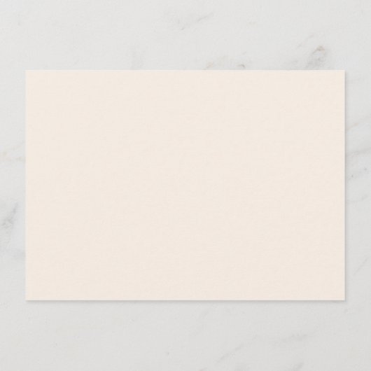 Italienisches Spritz Wedding Menu Menükarte (Rückseite)