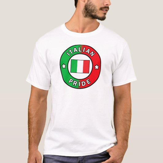 Italienisches Stolz-Shirt T-Shirt (Vorderseite)