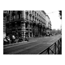 Italienisches Straßen-Plakat