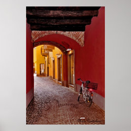 Italienisches Street Poster