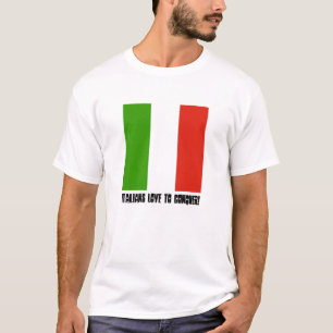 Italienisches T-Shirt Conquer