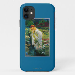 Italienisches Thermenposter im Vintage-Stil Europa Case-Mate iPhone Hülle