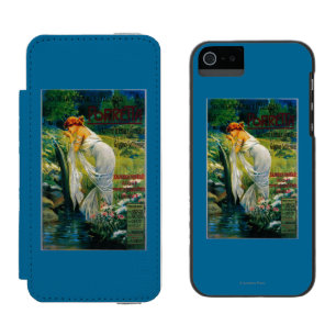 Italienisches Thermenposter im Vintage-Stil Europa Incipio Watson™ iPhone 5 Geldbörsen Hülle